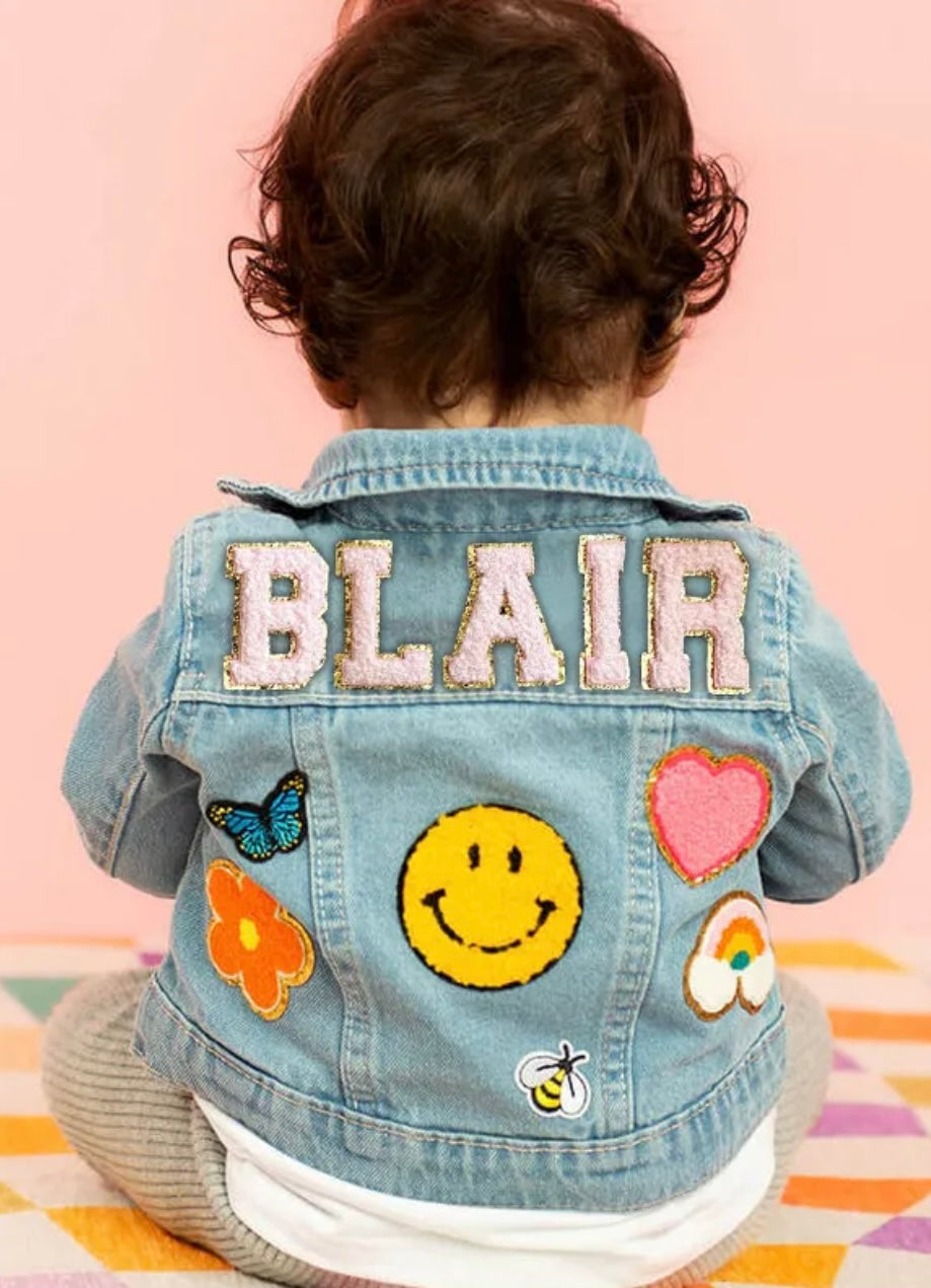 Personalize Kids Denim Jackets