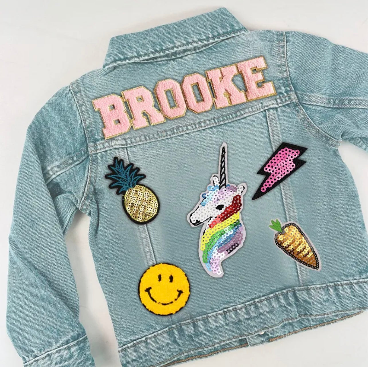 Personalize Kids Denim Jackets