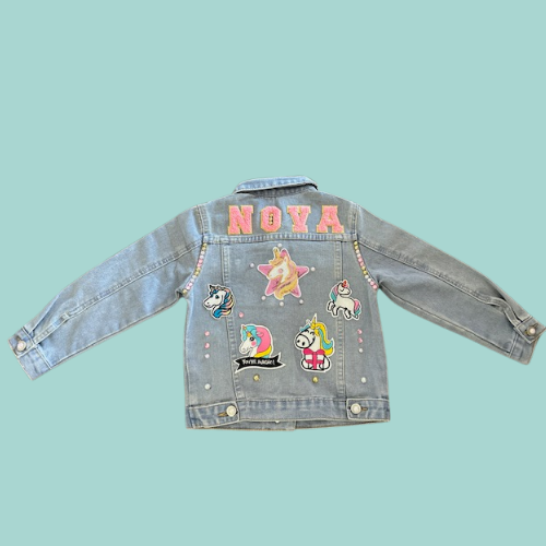 Personalize Kids Denim Jackets